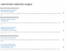 Tablet Screenshot of malebreastreductionsurgery.blogspot.com