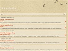 Tablet Screenshot of financiele-tips.blogspot.com