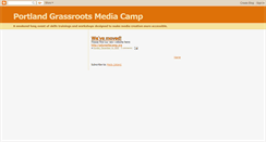 Desktop Screenshot of portlandmediacamp.blogspot.com