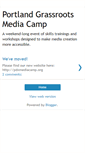 Mobile Screenshot of portlandmediacamp.blogspot.com