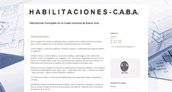 Desktop Screenshot of habilitaciones-municipales.blogspot.com
