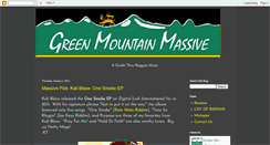 Desktop Screenshot of greenmountainmassive.blogspot.com