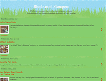 Tablet Screenshot of bluebonnetstampers.blogspot.com