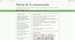 Desktop Screenshot of matensateoriascomunicacion.blogspot.com