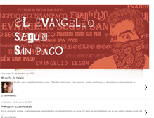 Tablet Screenshot of evangeliosegunsanpaco.blogspot.com