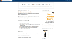 Desktop Screenshot of kickingcarbs.blogspot.com