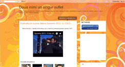 Desktop Screenshot of douainimiunsingursuflet.blogspot.com