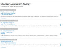 Tablet Screenshot of journalismjourney.blogspot.com