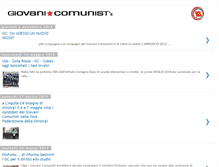 Tablet Screenshot of giovanicomunistilaquila.blogspot.com