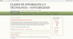 Desktop Screenshot of claseinformaticatec2010.blogspot.com