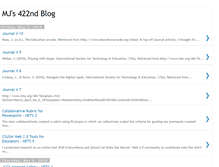 Tablet Screenshot of educ422mjnoble.blogspot.com