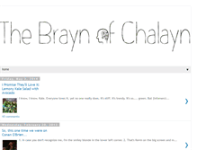 Tablet Screenshot of chalayn.blogspot.com