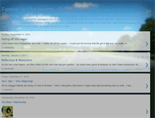 Tablet Screenshot of foreverinourheartsrobertsstory.blogspot.com
