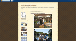 Desktop Screenshot of greeneyedvolunteer.blogspot.com
