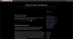 Desktop Screenshot of focalplanefotoblog.blogspot.com