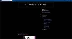 Desktop Screenshot of flippingtheworld2.blogspot.com