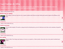 Tablet Screenshot of bloglascositasdealba.blogspot.com