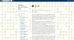 Desktop Screenshot of makingmoney4u.blogspot.com