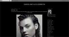 Desktop Screenshot of carolineelizabethblog.blogspot.com
