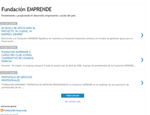 Tablet Screenshot of fundacionemprende.blogspot.com