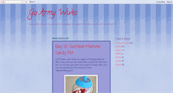 Desktop Screenshot of goarmywives.blogspot.com
