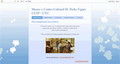 Desktop Screenshot of centroculturalpedrofigari.blogspot.com