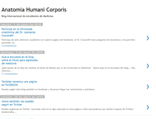 Tablet Screenshot of anatomiahumanicorporis.blogspot.com