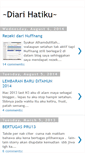 Mobile Screenshot of diarihatiku1976.blogspot.com