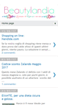 Mobile Screenshot of beautylandia.blogspot.com