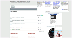 Desktop Screenshot of beasiswa-lowongan-kerja.blogspot.com