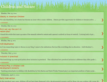 Tablet Screenshot of childrenandnatureplay.blogspot.com