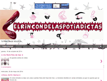 Tablet Screenshot of elrincondelaspotiadictas.blogspot.com