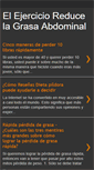 Mobile Screenshot of elejercicioreducelagrasaabdomina.blogspot.com