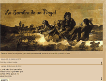 Tablet Screenshot of lasombradeunnogal.blogspot.com