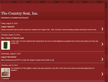 Tablet Screenshot of countryseat.blogspot.com