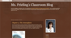 Desktop Screenshot of msfrielingclassroomblog.blogspot.com