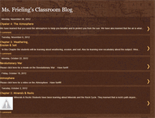 Tablet Screenshot of msfrielingclassroomblog.blogspot.com