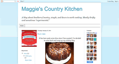 Desktop Screenshot of maggiescountrykitchen.blogspot.com