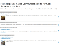 Tablet Screenshot of firebird-speaks.blogspot.com