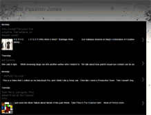 Tablet Screenshot of passionjones.blogspot.com