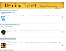 Tablet Screenshot of hearingeverett.blogspot.com