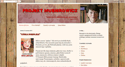 Desktop Screenshot of musierowicz.blogspot.com