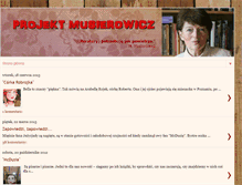 Tablet Screenshot of musierowicz.blogspot.com