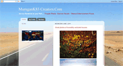 Desktop Screenshot of murugank83.blogspot.com