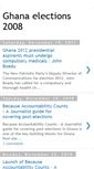 Mobile Screenshot of ghanaelections2008.blogspot.com
