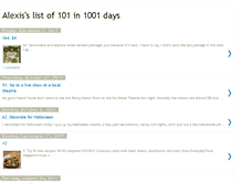 Tablet Screenshot of alexiss101.blogspot.com