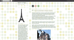 Desktop Screenshot of etoile-de-paris.blogspot.com