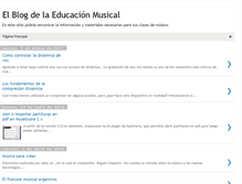 Tablet Screenshot of elblogdelaeducacionmusical.blogspot.com