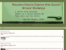 Tablet Screenshot of mecac-writers.blogspot.com