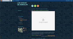 Desktop Screenshot of chicas-sorvilan.blogspot.com